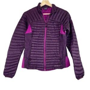 Eddie Bauer Storm Down 800 Purple Full Zip Jacket